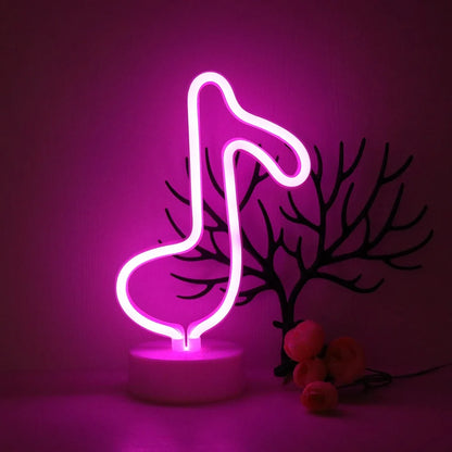 Neon Sign Light Figures