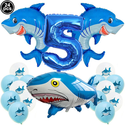 Shark Theme Tableware and Decoration