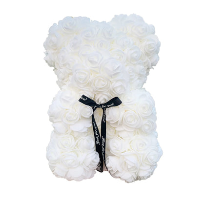 Rose Teddy Bear 25cm