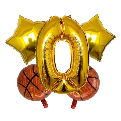 Birthday Sports Balloon Set