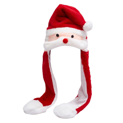 Animated Plush Christmas Hat