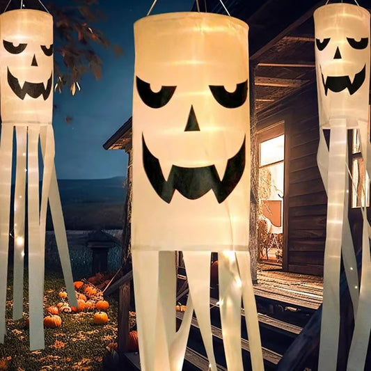 LED Light Ghost Windsock