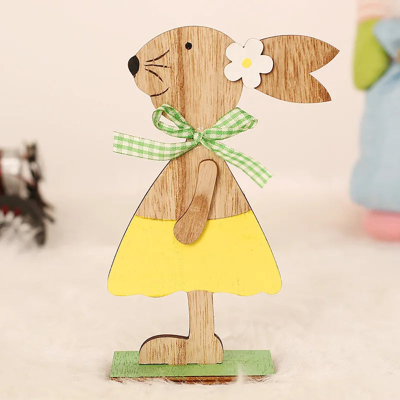 Easter Wooden Ornament