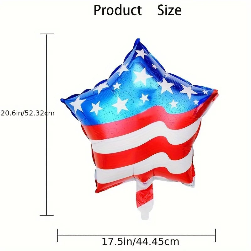 American Star Foil Balloons 5Pcs