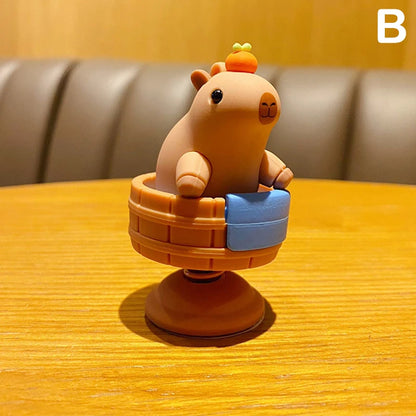 Solar Energy Capybara Bobblehead