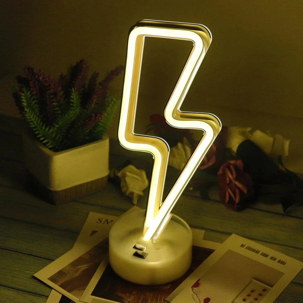 Neon Sign Light Figures