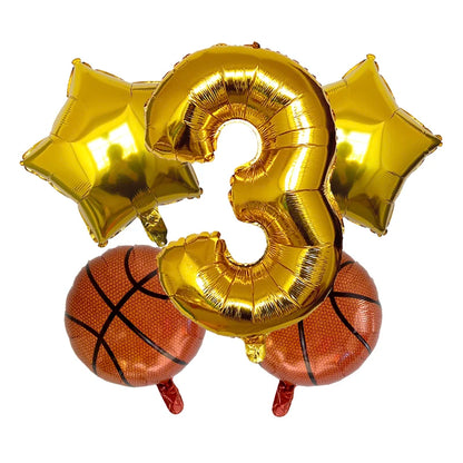 Birthday Sports Balloon Set