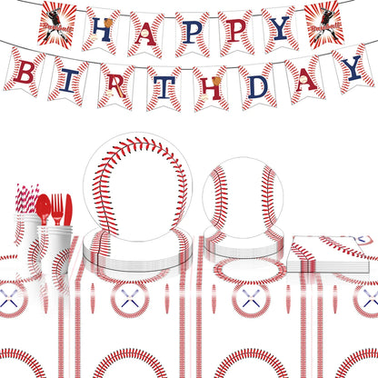 Baseball Sports Birthday Party Decoration