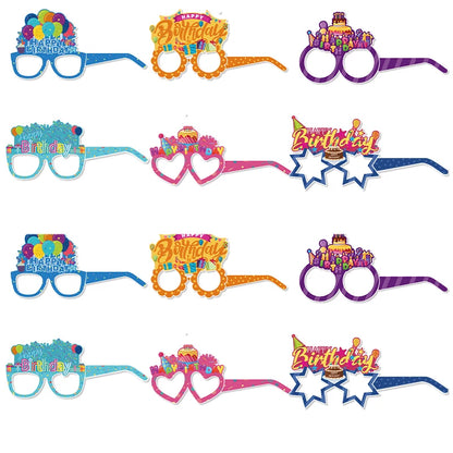 Birthday Glasses 12pcs