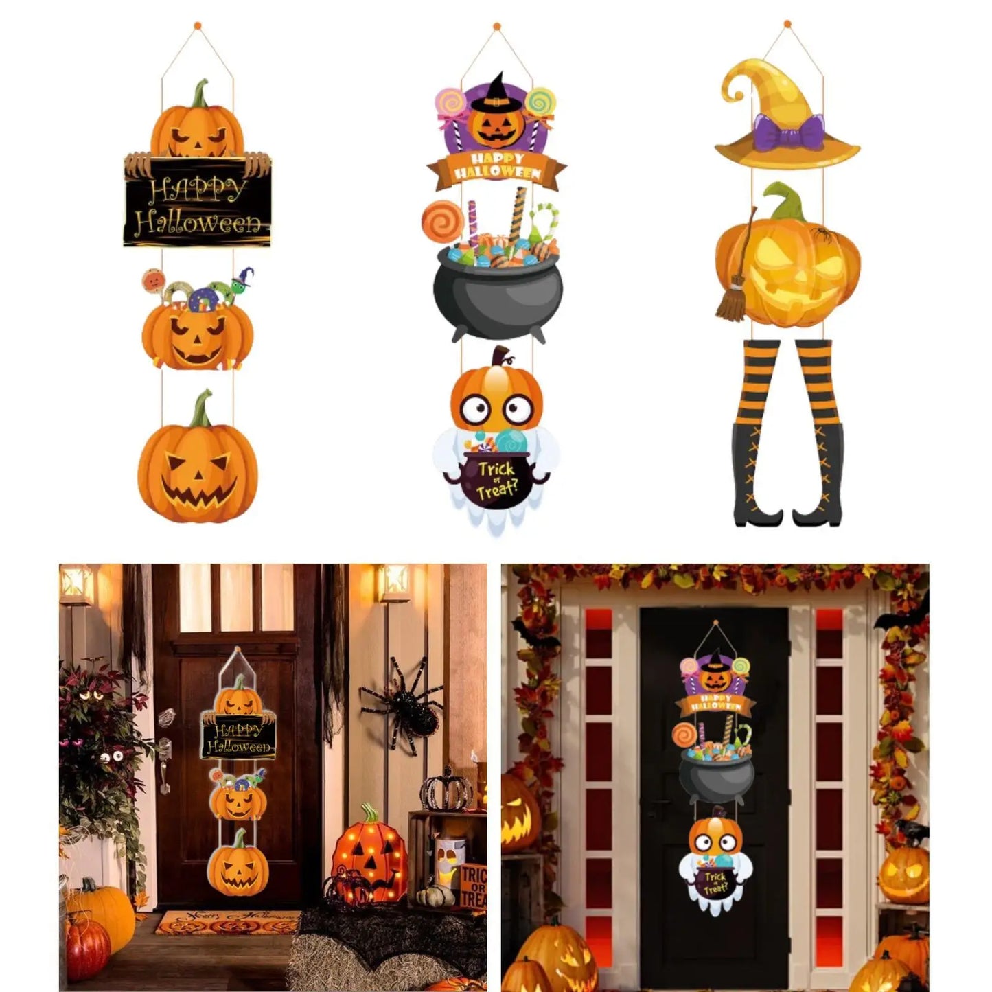 Halloween Door Hanging Decorations