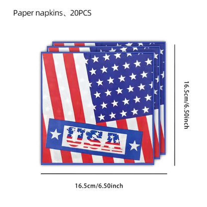 American Party Supplies Set