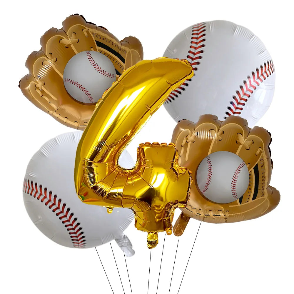 Birthday Sports Balloon Set