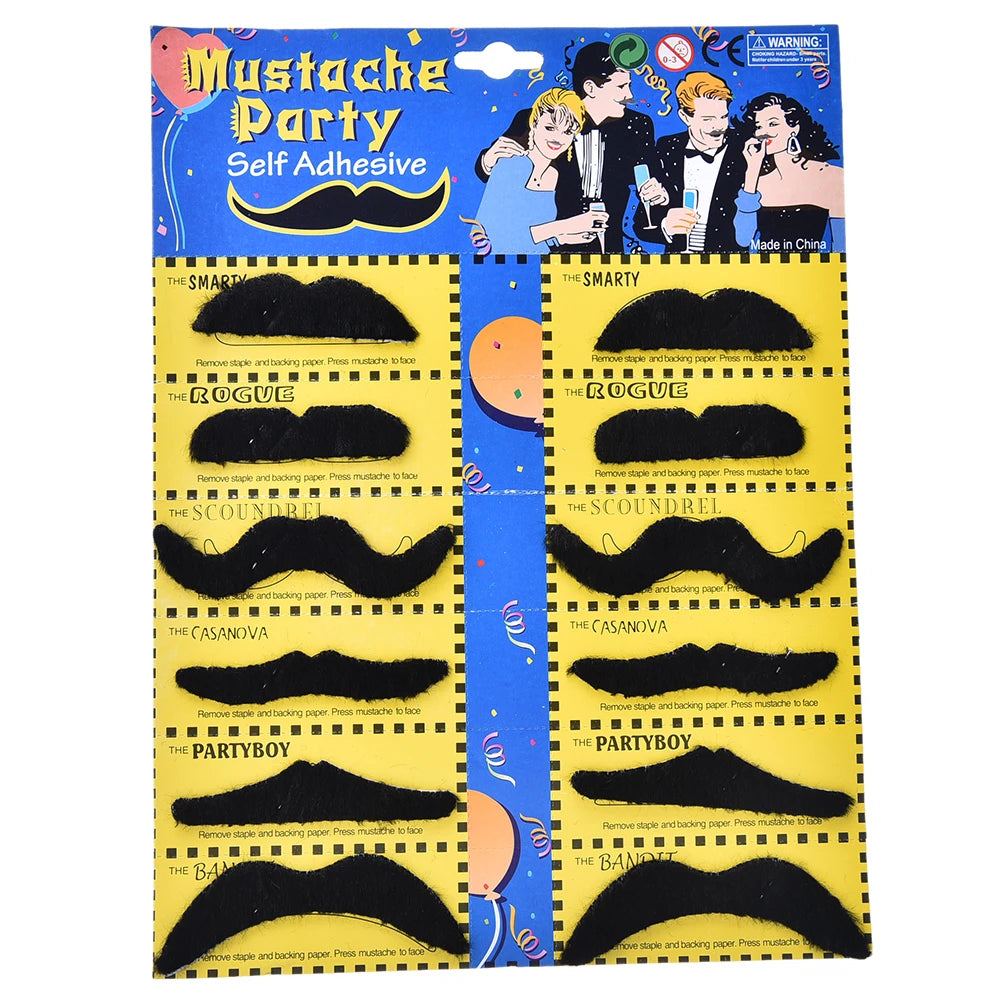 Fake Mustache Set