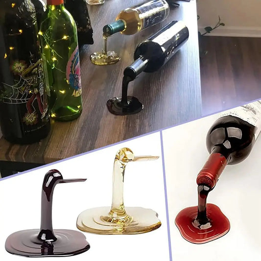 Wine Spilled Bottle Holder