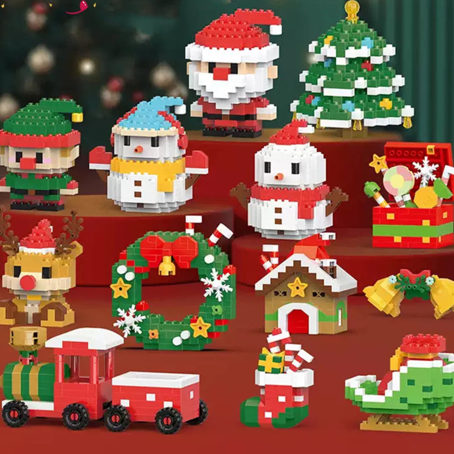 Mini Christmas Building Blocks