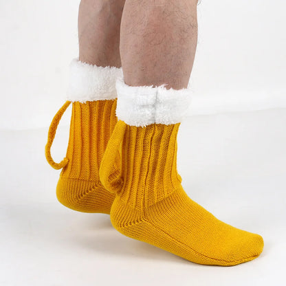 Thick Beer Mug Socks