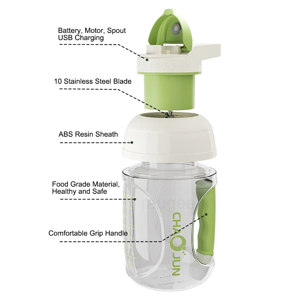 Portable Electric Fruit Blender