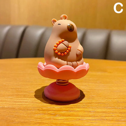 Solar Energy Capybara Bobblehead