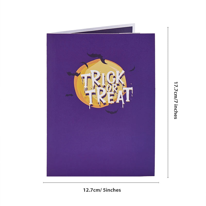 3D Halloween Pop Up Greeting Cards