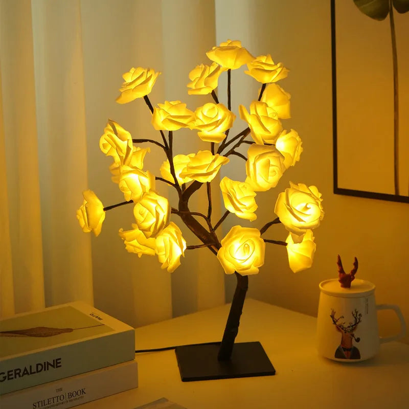 Rose Tree Table Lamp 36LED/108LED