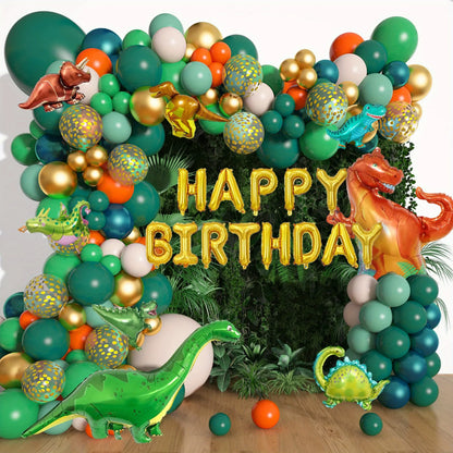 Jungle Themed Balloon Set 154Pcs