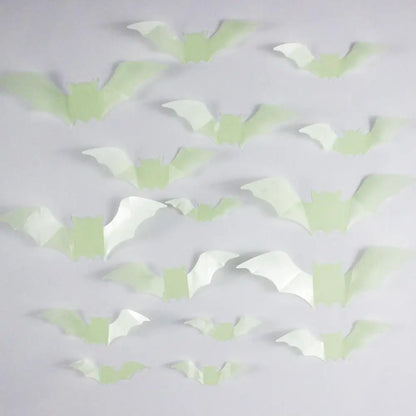 Luminous Bats Decoration 16Pcs