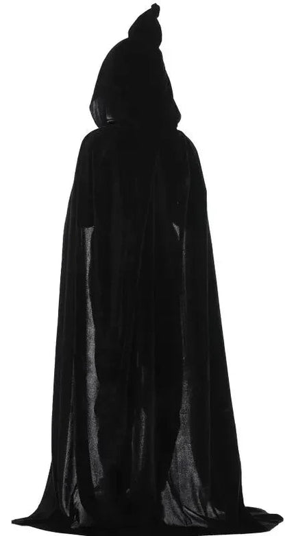 Hooded Velvet Cloak