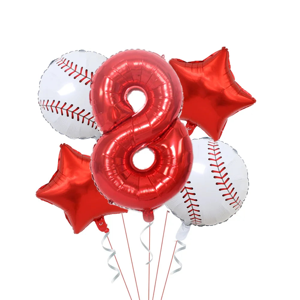 Baseball Sports Birthday Party Decoration