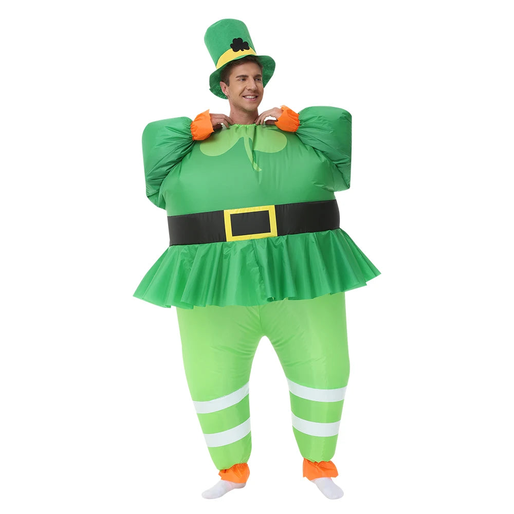 Inflatable St. Patrick Costume