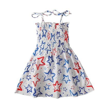 Girl Dress American Holliday Themed