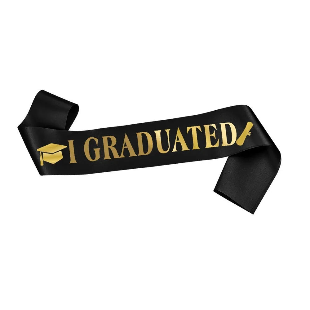 Graduation Headband Ribbon