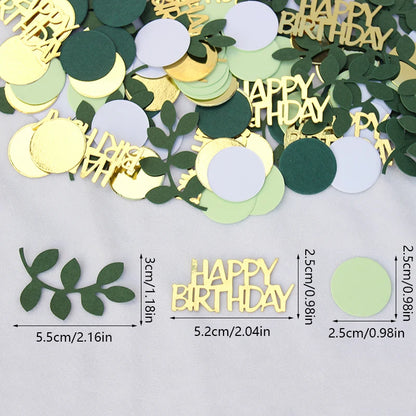 Birthday Theme Confetti 120Pcs