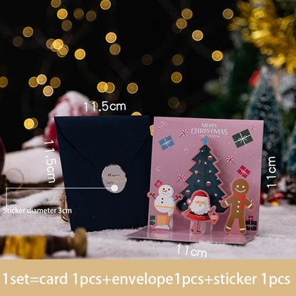 3D Pop UP Christmas Greeting Card