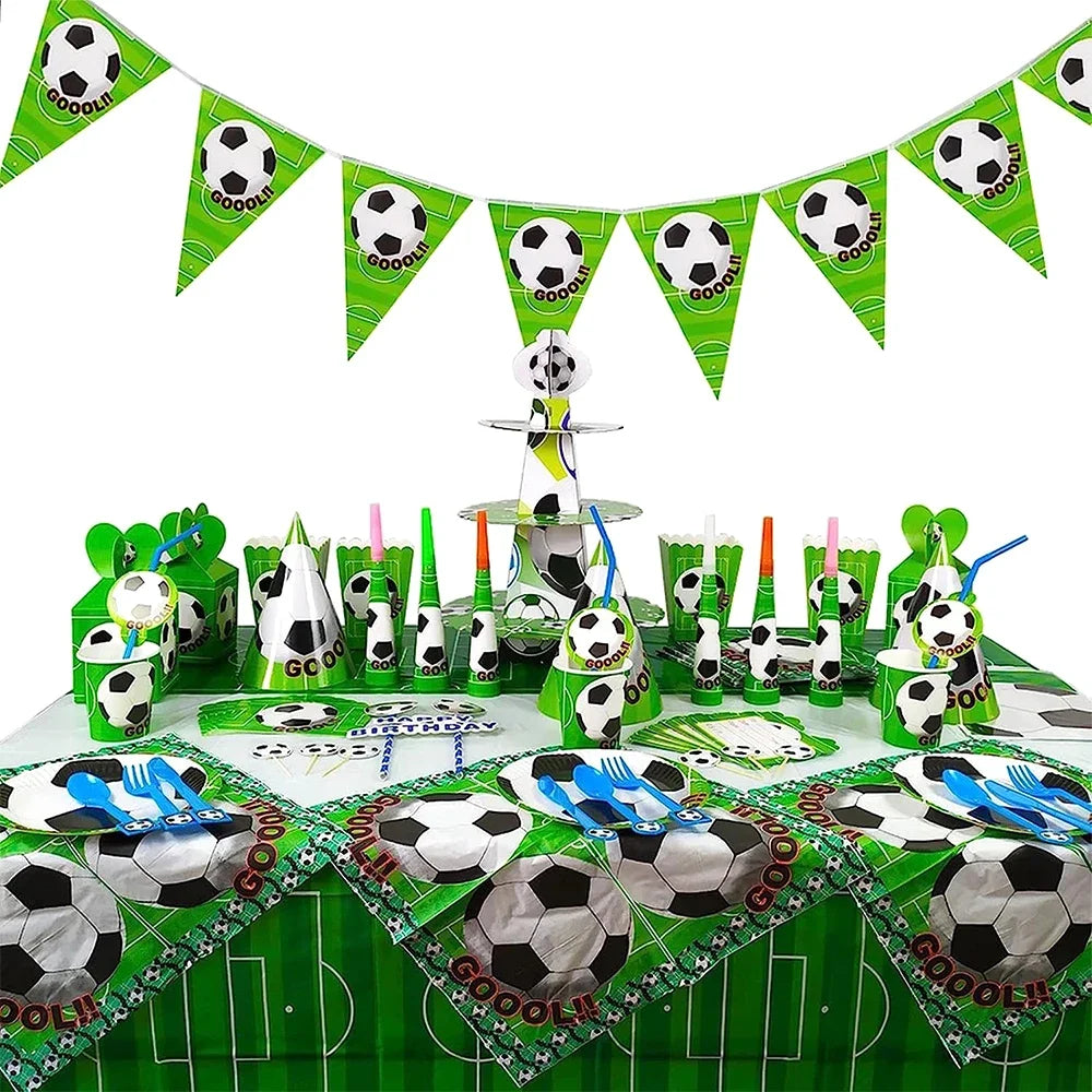 Soccer Party Supplies Decoration