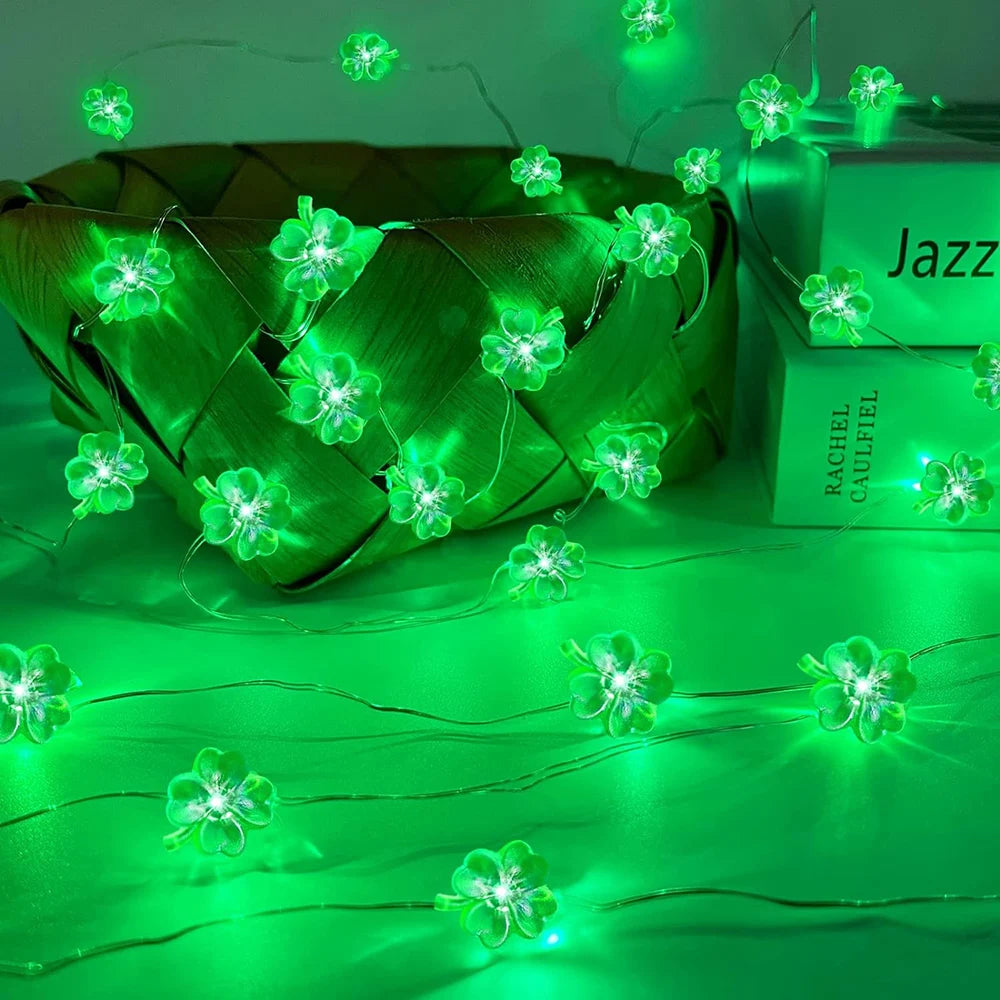 3M LED St Patrick String Lights