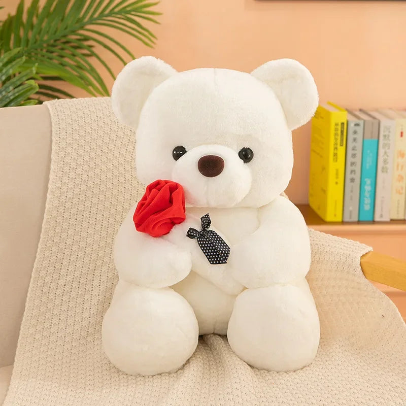 Rose Teddy Bear Plush