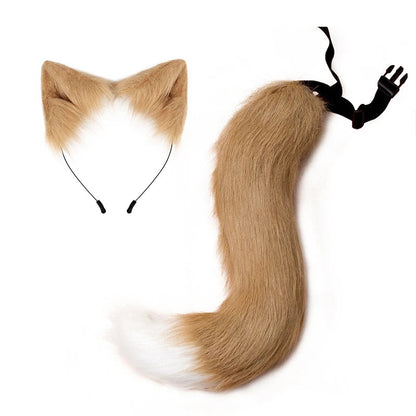 Cat/Fox Headband And Tail