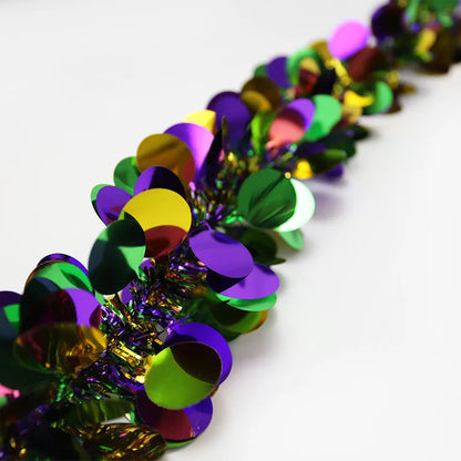 Mardi Gras Tinsel Garland