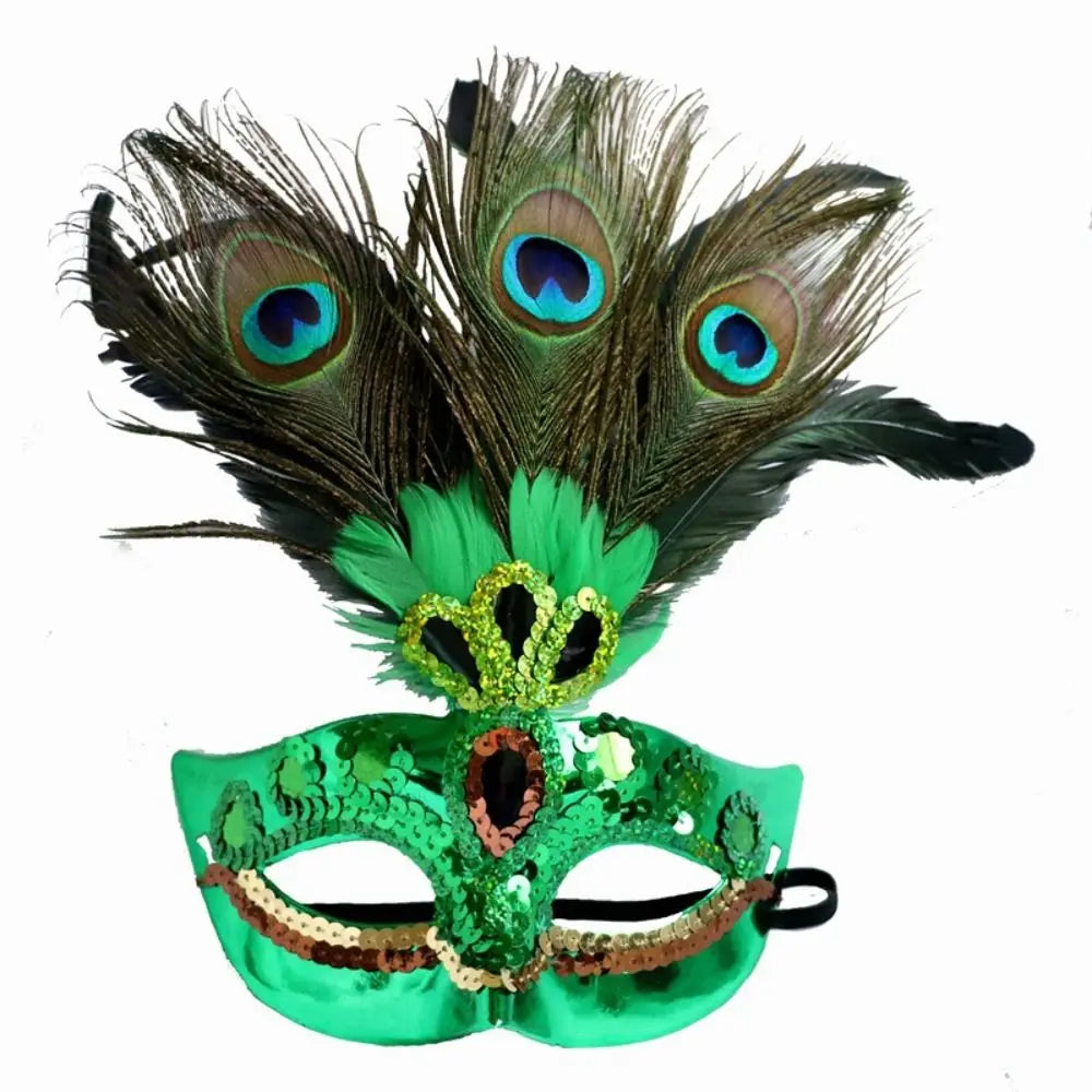 Carnival Feather Mask