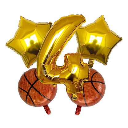 Birthday Sports Balloon Set