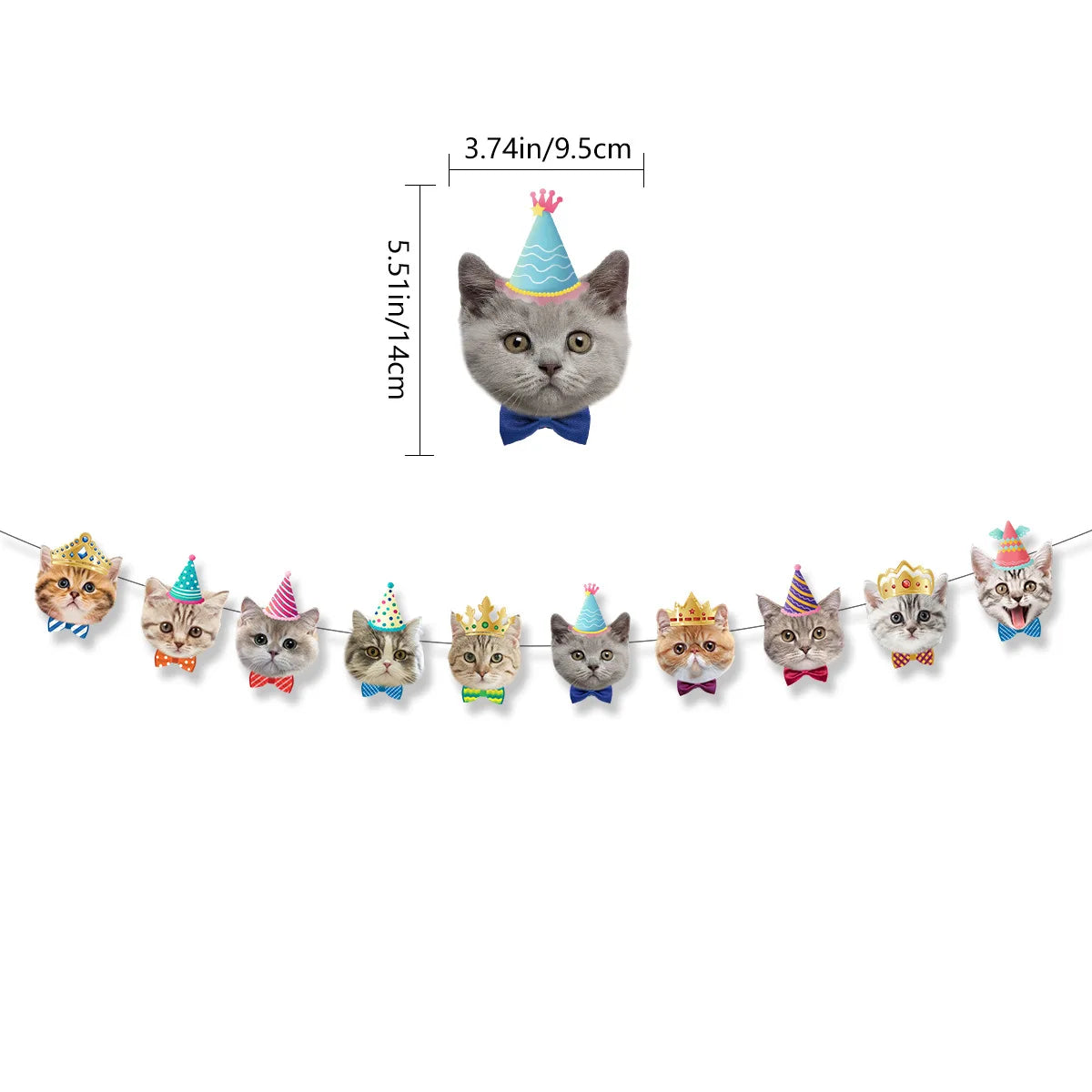 Cat/Dog Birthday Banner