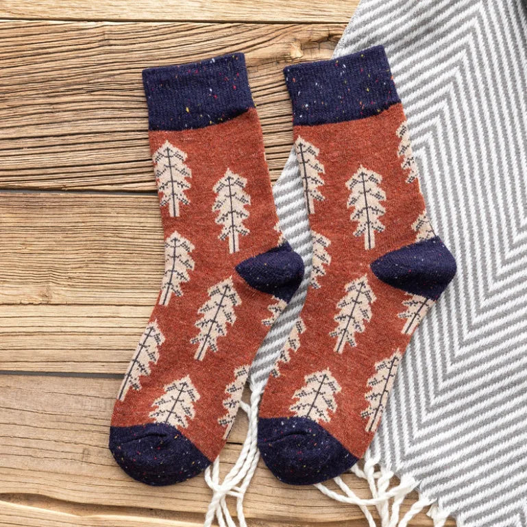 Autumn Winter Wool Socks