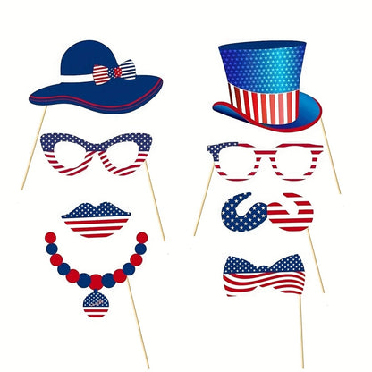 American Style Photo Booth Props 33Pcs