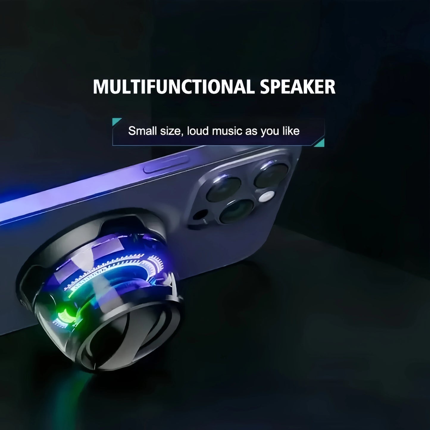 Magnetic Wireless Bluetooth Speaker