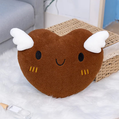 Plush Cute Heart Pillow