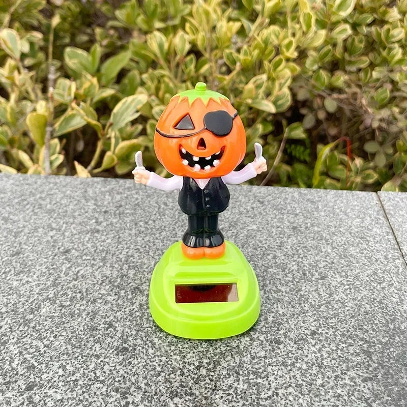 Solar Energy Halloween Bobblehead