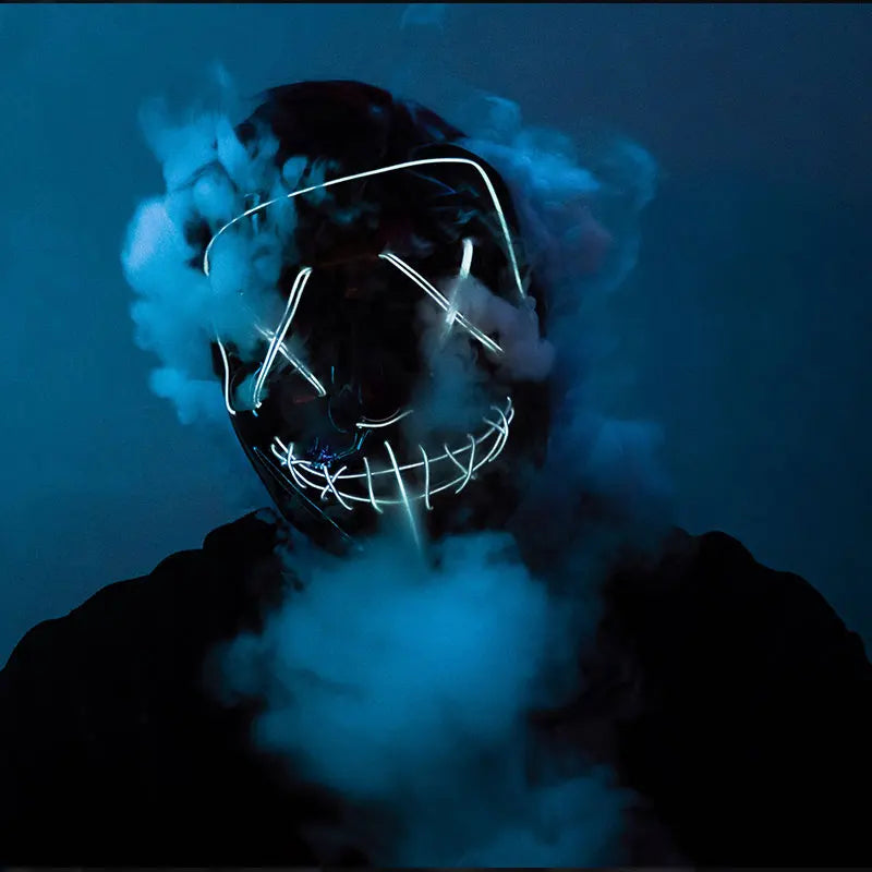 Neon LED Purge Mask