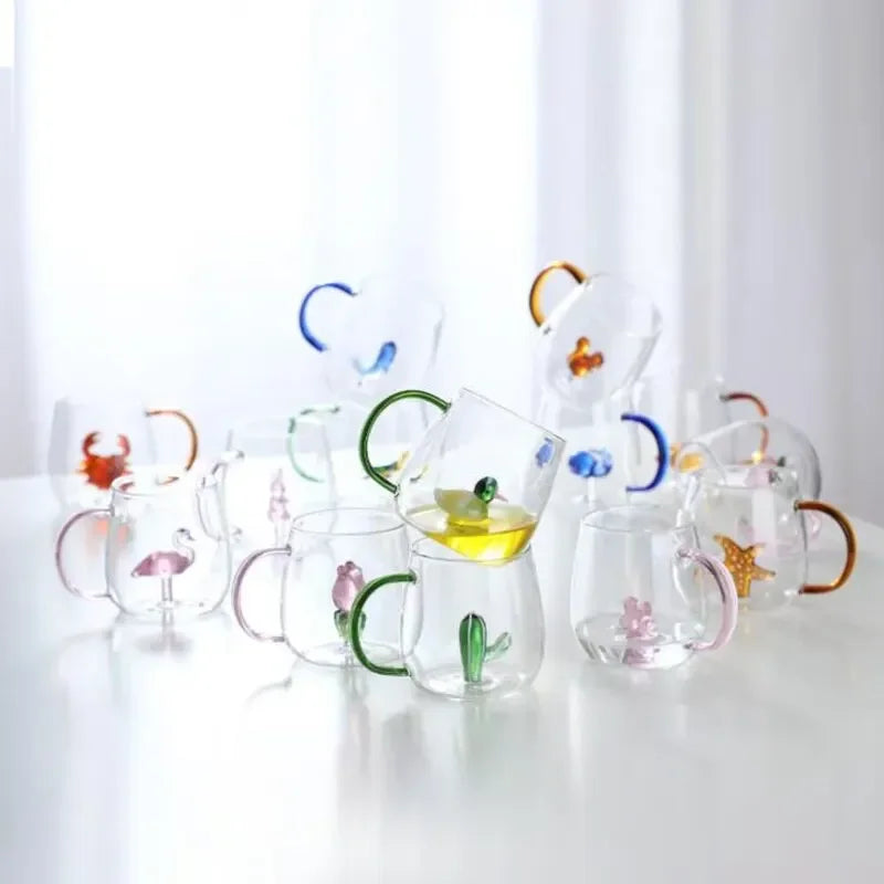 3D Glass Cup