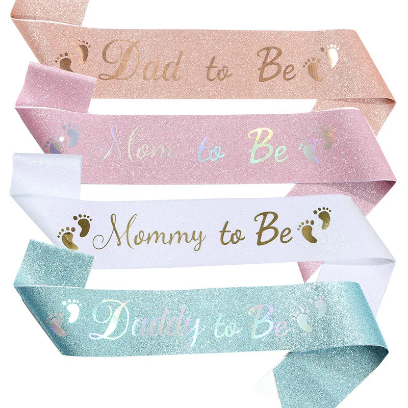 Gender Reveal Ribbon and Tiara