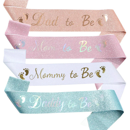 Gender Reveal Ribbon and Tiara